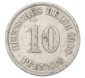 10 пфеннигов 1900 года J Германия — Фото №1