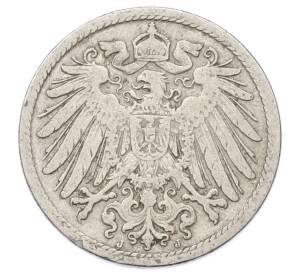 10 пфеннигов 1900 года J Германия — Фото №2