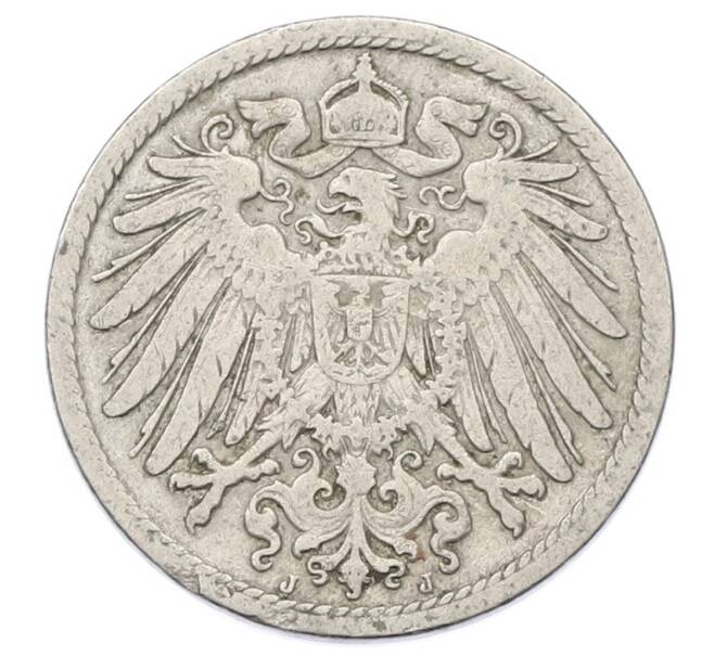 Монета 10 пфеннигов 1900 года J Германия (Артикул: T11-23692) — Фото №2