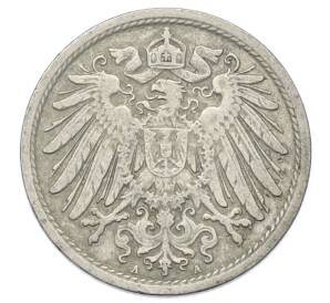 10 пфеннигов 1911 года A Германия — Фото №2