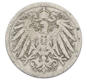 10 пфеннигов 1890 года F Германия — Фото №2