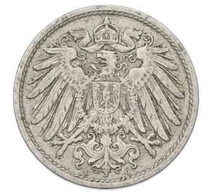 10 пфеннигов 1907 года D Германия — Фото №2