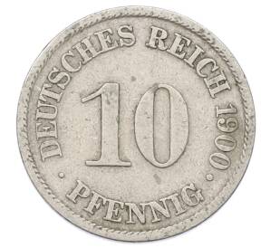 10 пфеннигов 1900 года A Германия — Фото №1
