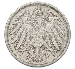 10 пфеннигов 1912 года D Германия — Фото №2