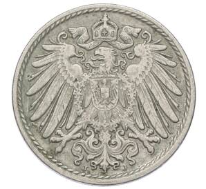 5 пфеннигов 1915 года J Германия — Фото №2