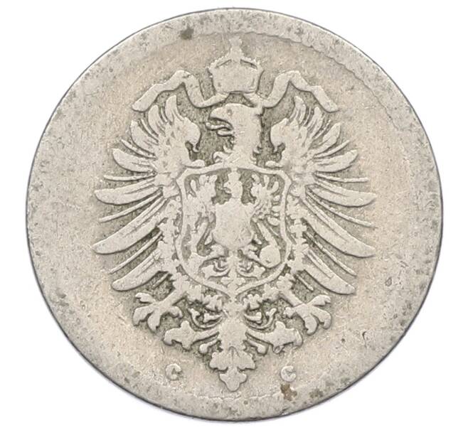 Монета 5 пфеннигов 1876 года C Германия (Артикул: T11-23725) — Фото №2