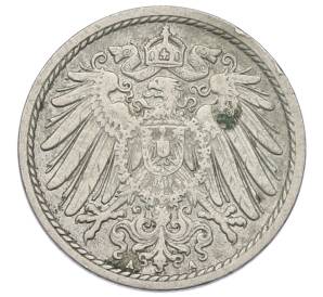 5 пфеннигов 1908 года A Германия — Фото №2