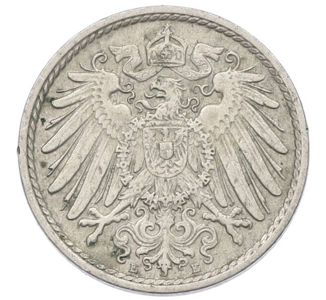 Монета 5 пфеннигов 1909 года E Германия (Артикул: T11-23728) — Фото №2