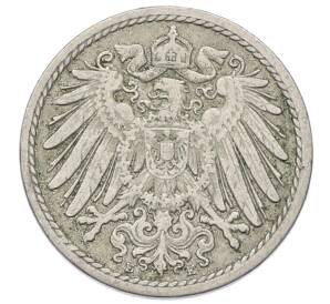 5 пфеннигов 1899 года E Германия — Фото №2