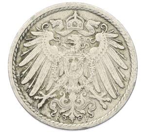 5 пфеннигов 1912 года F Германия — Фото №2