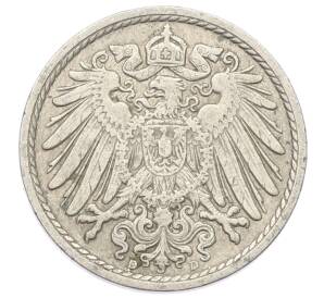 5 пфеннигов 1912 года D Германия — Фото №2