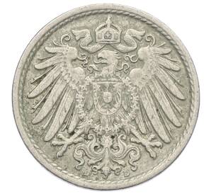 5 пфеннигов 1912 года D Германия — Фото №2