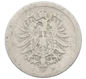 5 пфеннигов 1875 года D Германия — Фото №2