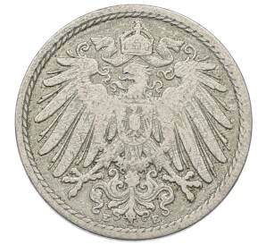 5 пфеннигов 1900 года E Германия — Фото №2