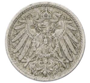 5 пфеннигов 1908 года A Германия — Фото №2