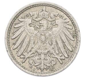 5 пфеннигов 1913 года D Германия — Фото №2