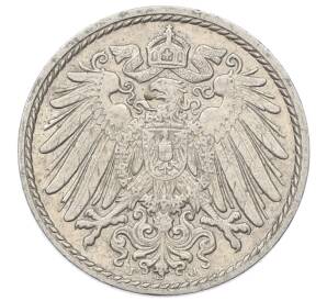 5 пфеннигов 1911 года J Германия — Фото №2