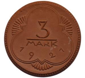 3 марки 1921 года Германия — город Альтенбург (Нотгельд) — Фото №1