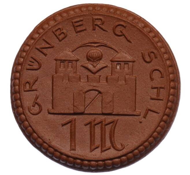 Монета 1 марка 1921 года Германия — город Грюнберг (Нотгельд) (Артикул: K10-0640) — Фото №1