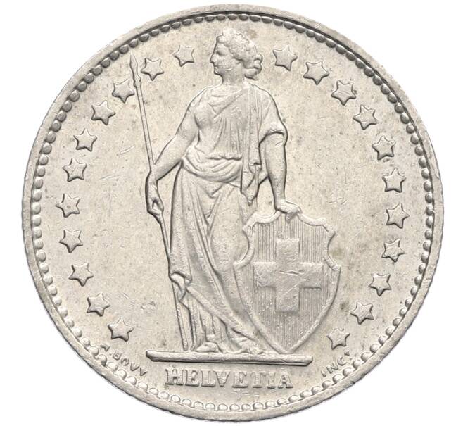 Монета 1 франк 1979 года Швейцария (Артикул: K12-70305) — Фото №2