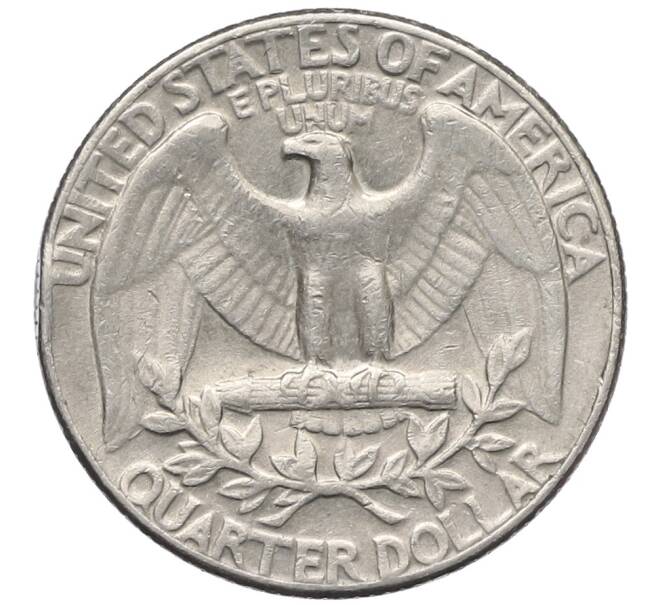 Монета 1/4 доллара (25 центов) 1974 года США (Артикул: K12-70354) — Фото №2