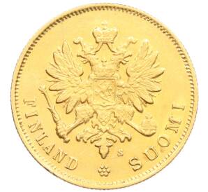 10 марок 1881 года Русская Финляндия — Фото №2