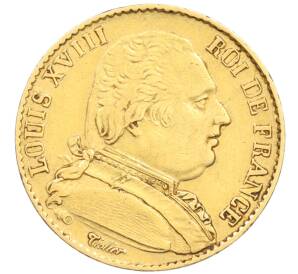 20 франков 1814 года Франция — Фото №1