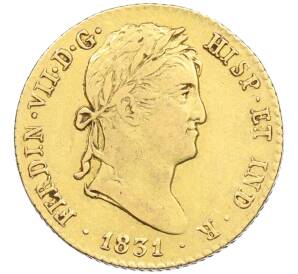 2 эскудо 1831 года Испания — Фото №1