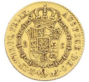 2 эскудо 1831 года Испания — Фото №2