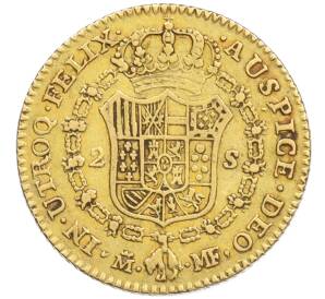 2 эскудо 1794 года Испания — Фото №2