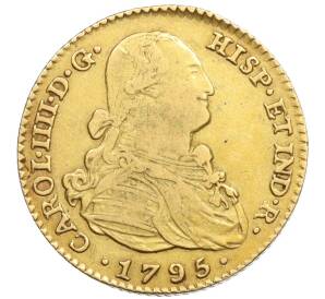 2 эскудо 1795 года Испания — Фото №1