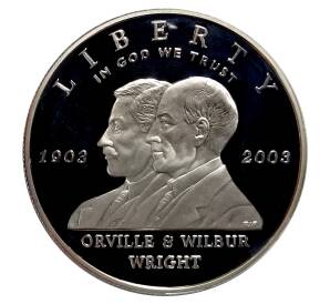 1 доллар 2003 года P США — 100 лет первому полету — Фото №2