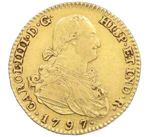 2 эскудо 1797 года Испания — Фото №1