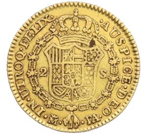 2 эскудо 1801 года Испания — Фото №2