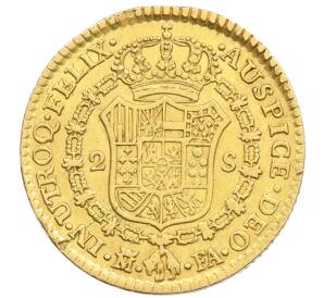 2 эскудо 1804 года Испания — Фото №2