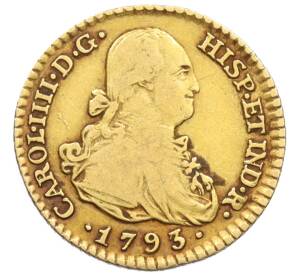 1 эскудо 1793 года Испания — Фото №1
