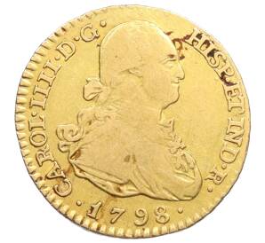 1 эскудо 1798 года Испания — Фото №1
