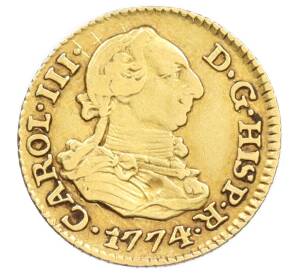 1/2 эскудо 1774 года Испания — Фото №1