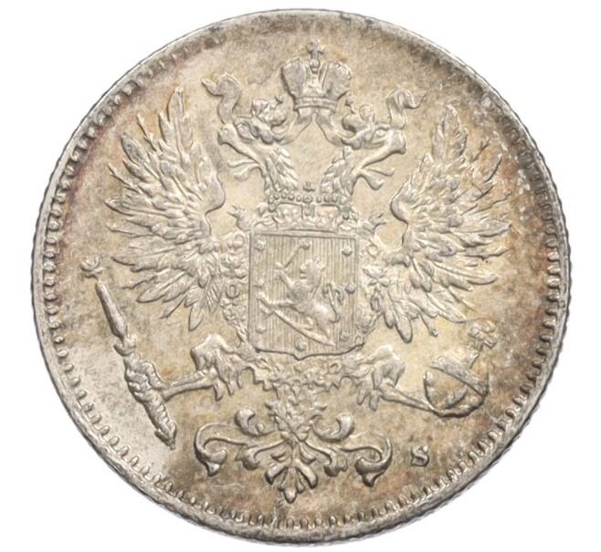 Монета 50 пенни 1915 года Русская Финляндия (Артикул: K10-0714) — Фото №2