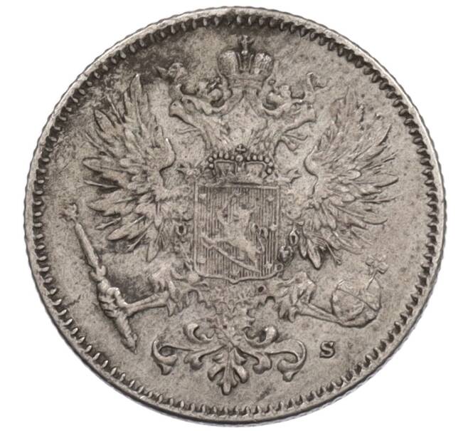 Монета 50 пенни 1914 года Русская Финляндия (Артикул: K10-0726) — Фото №2