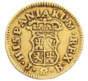 1/2 эскудо 1758 года Испания — Фото №2