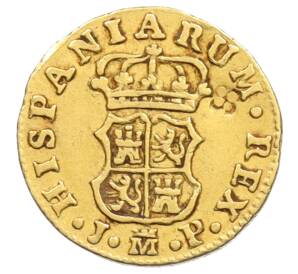 1/2 эскудо 1760 года Испания — Фото №2