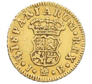 1/2 эскудо 1756 года Испания — Фото №2