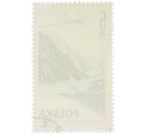 Почтовая марка 5 злотых 1976 года Польша «Планер Джантар» — Фото №2