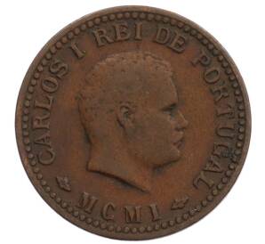 1/8 танга 1901 года Португальская Индия