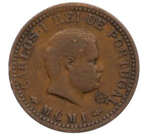 1/8 танга 1901 года Португальская Индия