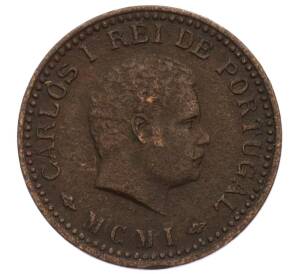 1/8 танга 1901 года Португальская Индия