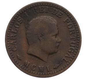 1/8 танга 1901 года Португальская Индия