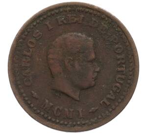 1/12 танга 1901 года Португальская Индия