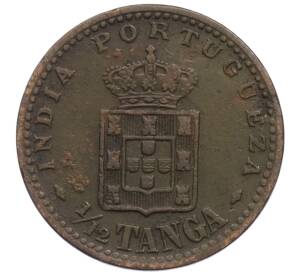 1/12 танга 1903 года Португальская Индия — Фото №1